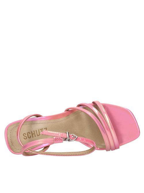 Eco-leather and leather sandals SCHUTZ | S 21543 0001ROSA
